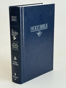 The Wesley Bible NKJV 1990 Thomas Nelson 982 Study Bible Maps Notes Hardcover - Bild 1 von 13