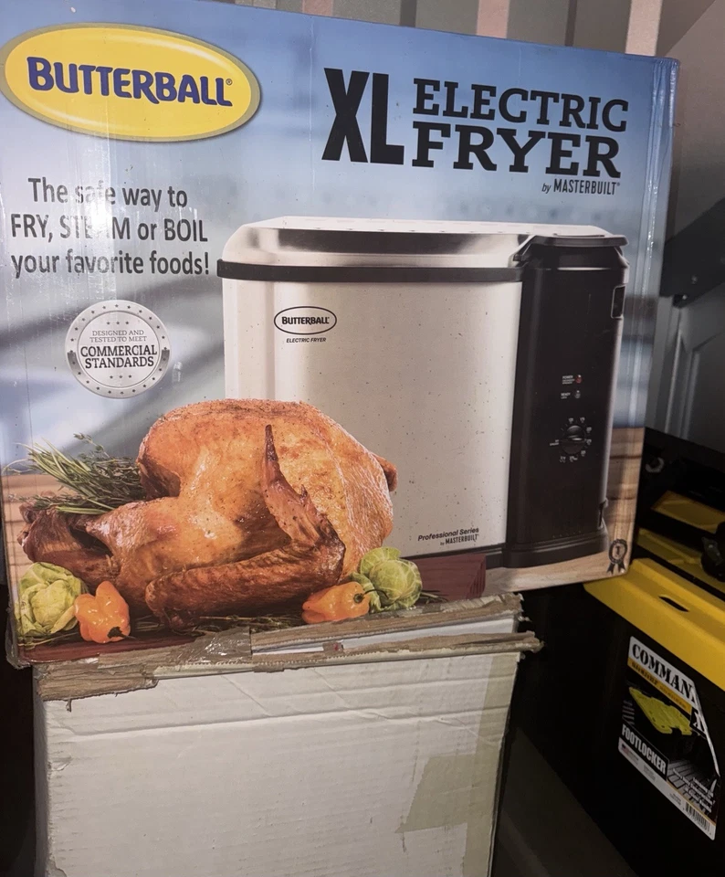Butterball Electric Fryer By MasterBuilt - Up To 14# Turkey - New Never Used - Image 1 of 1