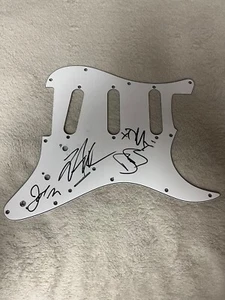 Golpeador Strat autografiado firmado por Rise Against Band - Imagen 1 de 1