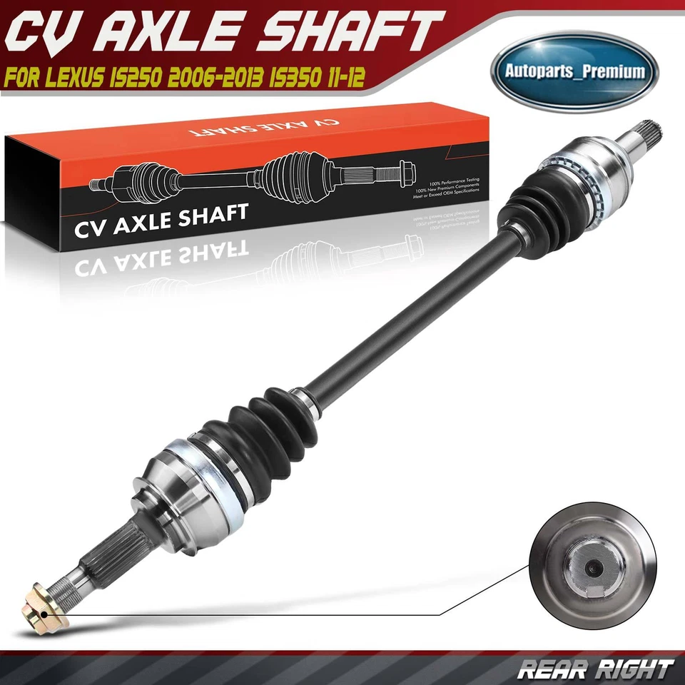 Conjunto de eje CV pasajero trasero derecho para Lexus IS250 2006-2013 IS350 2011 2012 Foto 1 de 4