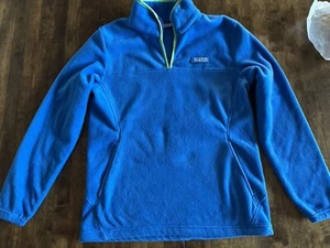 Columbia PFG Harborside Palmetto Fleece 1/4 Zip blau Pullover Gr. M weich - Bild 1 von 5