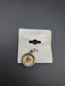 Dije de recuerdo de imagen de plata de ley - Imagen 1 de 2