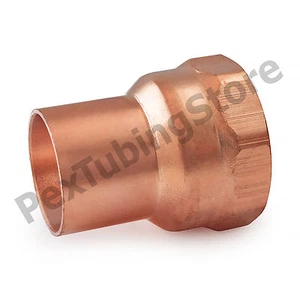 (10) 1-1/4" Ftg x 1-1/4" Female NPT Threaded Street Copper Adapters - Picture 1 of 1