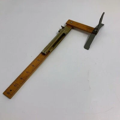 Vintage Skirt Measurement Seamstress Adjustable Pin It Hem Marker Stick - Image 1 of 4