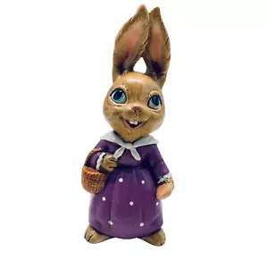 Vintage PenDelfin and Woodlander Look-A-Like Girl Rabbit 7.5" - Picture 1 of 5