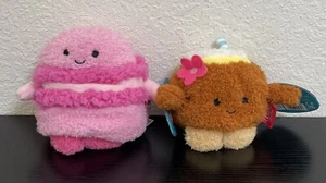 Peluche Bumz Micah il Macaron + Pina Colada 4,5" SugarBumz BeachBumz nuovo con etichette - Foto 1 di 6