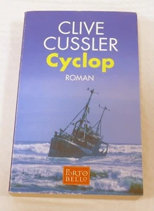 Rare Clive Cussler Signed 'Cyclop' 'Cyclops' in German Paperback - Imagen 1 de 4