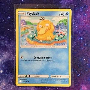 Psyduck - 28/149 - Common (Sun & Moon: Base Set) Pokemon TCG 2017 - Imagen 1 de 1