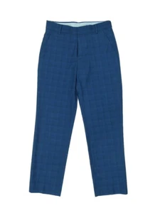 Tommy Hilfiger Big Boys Stretch Plaid Suit Pants (20, Midnight) - Picture 1 of 3