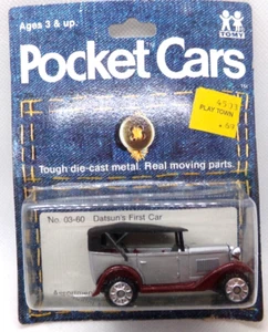 Datsun's First Car #03-60 TOMY Pocket Cars 1:64 Diecast 122322DMT2 - Picture 1 of 2