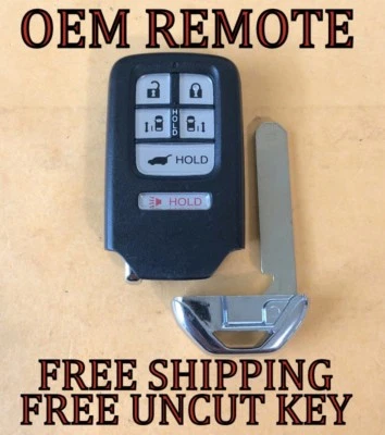 OEM 2014 2015 2016 HONDA ODYSSEY SMART CONTROLE REMOTO SEM CHAVE FOB 72147-TK8-A51 KR5V1X - Imagem 1 de 3