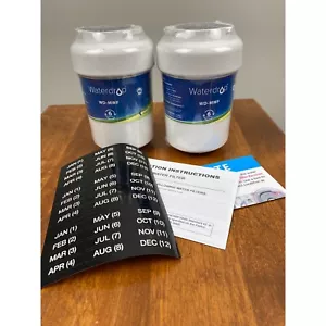 GE Refrigerator WDMWF Replacement TWO (2) Unopened New WATER DROP WATER FILTERS - Picture 1 of 2