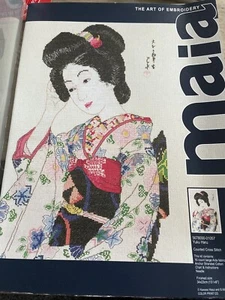 Maia Counted Cross Stitch Kit. Yuku Haru. - Picture 1 of 4