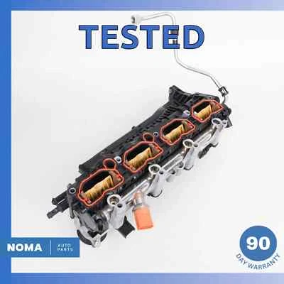 Colector de admisión del motor del lado izquierdo Audi D4 A8 S7 13-18 4,0 L con riel de combustible OEM Foto 1 de 4