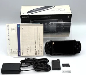 Sony PSP-2000 PSP2000 Console Black Complete in box Region free w/1GB -Excellent - Picture 1 of 22