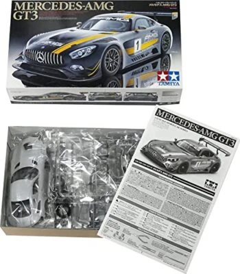 Tamiya 1/24 Sports Car Series No. 345 Mercedes AMG GT3 Plastic Model F/S Japan - Photo 1/4