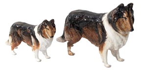 Figura de aplausos Ashstead perro Royal Doulton Collie HN 1057 y HN1058 RARA GRANDE - Imagen 1 de 23