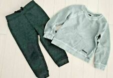 Hudson Boy's Set Sweatershirt & Pants Grey, 4 Yrs
