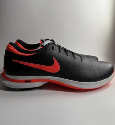 Nike Men’s 15 Air Zoom Victory Tour 3 Golf Shoes Black Bright Crimson DV6798-004 - Image 1 of 4