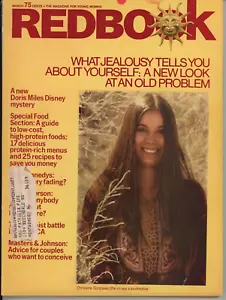 Redbook Mar 1975 Doris Miles The Kennedys JFK RFK Spock Mead Christine Gonzales - Picture 1 of 5