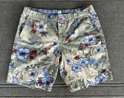 Pantalones Cortos Chinos Hawaianos Tropicales GAP Para Hombres 38 Adultos Aloha Estampado Floral Foto 1 de 3