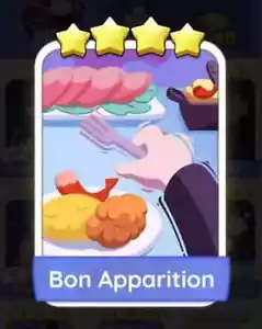 Bon Apparition Monopoly_Go_4 Stars Sticker ⭐⭐⭐⭐ - FAST DELIVERY - Picture 1 of 1