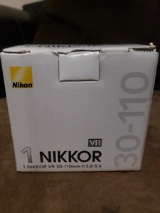 nikon 1 nikkor vr 30-110 f/3.8-5.6 lens - Picture 1 of 4