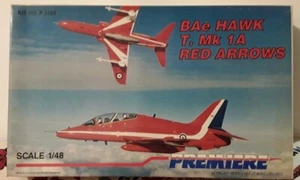 PREMIERE P 3102 - B.Ae HAWK T MK1A " RED ARROWS - scala 1/48 - Foto 1 di 2