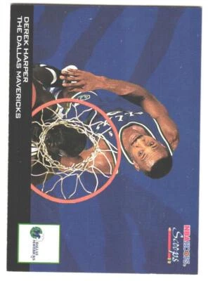 1993-94 Hoops Derek Harper #HS6 Scoops - Image 1 of 2