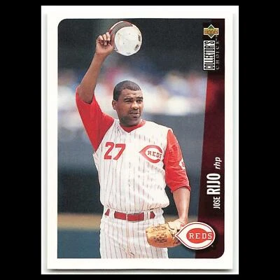 Jose Rijo #113 1996 Collectors Choice Cincinnati Reds Baseball Card MLB NM - Image 1 of 3