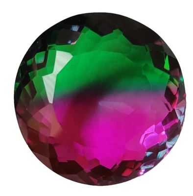 AAA+ Large Tourmaline 94.80 Ct. Round Cut Loose Gemstone Gift for Women/Her - Image 1 of 4