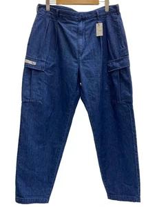 WTAPS TROUSERS COTTON DENIM Wide Cargo Pants 4 Denim IDG 251WVDT PTM04 - Picture 1 of 6