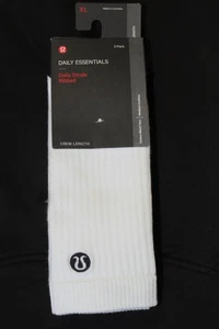 3er-Pack Herren Lululemon Daily Stride gerippt Rundhalslänge - WHT - $ 48 UVP - Größe XL - Bild 1 von 4