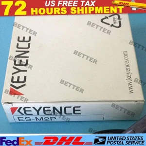 One Keyence ES-M2P Fiber Sensor Amplifer New Fast Shipping - Picture 1 of 3