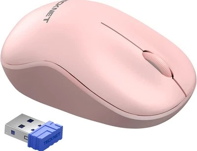 TECKNET Wireless Mouse for Laptop, 2.4GHz USB Mini Computer Mice, 1200 DPI - Image 1 of 4