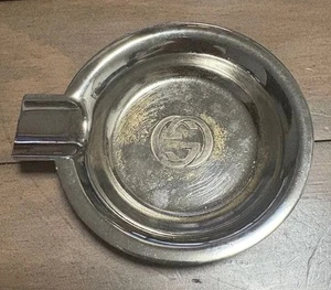 Gucci Aschenbecher Silberfarben Vintage V1 - Bild 1 von 2