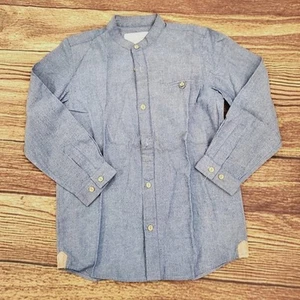 Kidichic chambray button down shirt sz 8 - Picture 1 of 3
