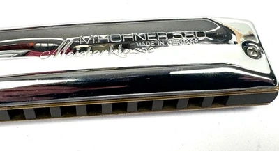 MeisterClass M Hohner 580 armónica con peine LaVoie personalizado llave de G! Foto 1 de 4