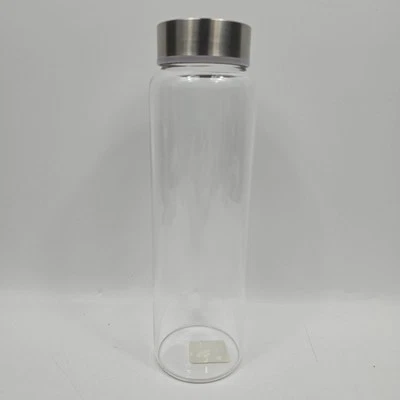 Glass Water Bottle with Lid Libbey Kinetix 33 oz New See Photos - Image 1 of 4
