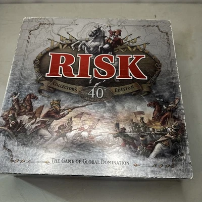 Hasbro - RISK - Collector's 40th Anniversary Edition Game Metal Figures Limited - Image 1 of 4