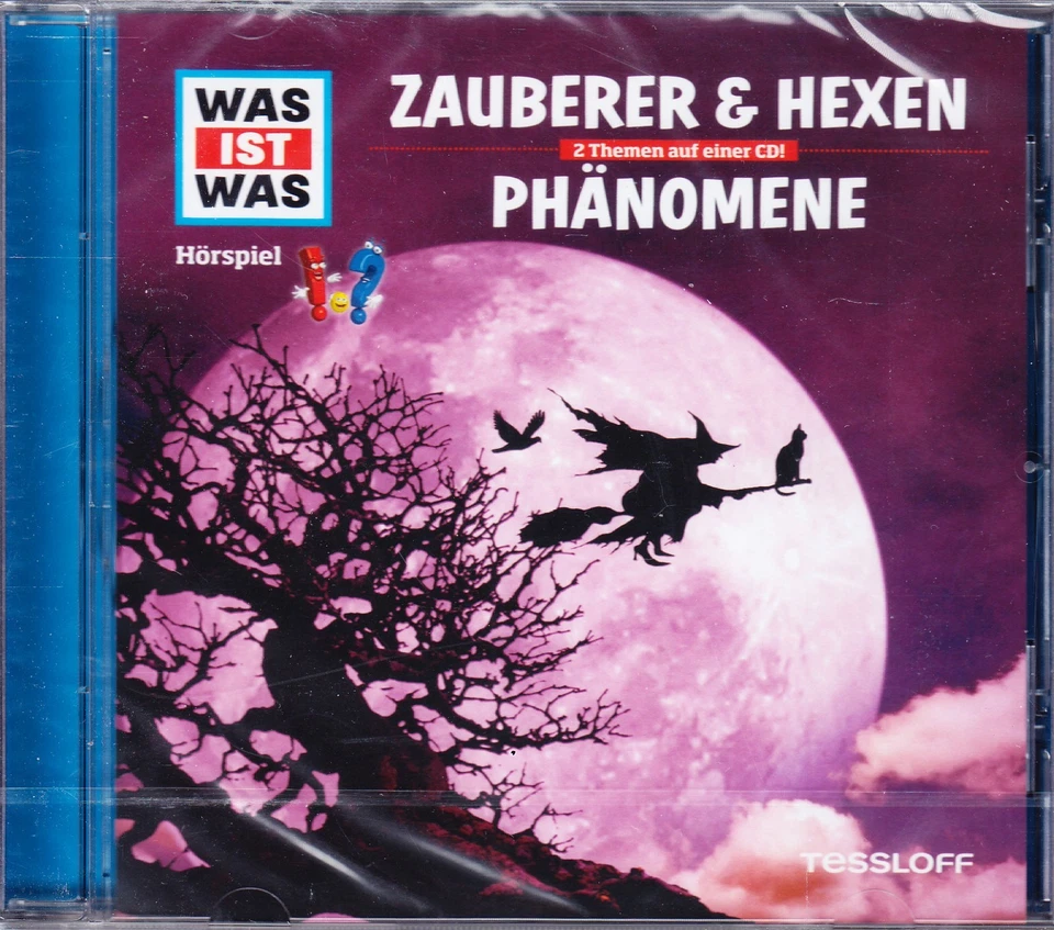 CD Was ist Was - Zauberer & Hexen / Phänomene - Tessloff - NEU/OVP - Bild 1 von 2
