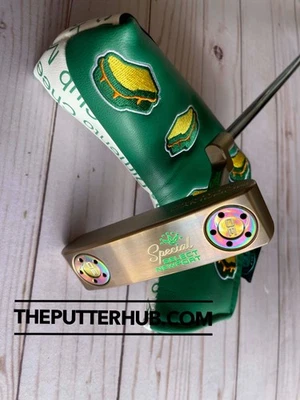 *NEW* Scotty Cameron Custom Torched Chromatic Masters Green Newport 35in Putter - Image 1 of 4