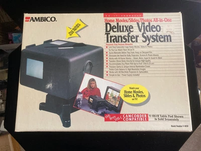 IN BOX - AMBICO Deluxe Video Transfer System VHS 8MM Camcorder All-in-one - Image 1 of 2
