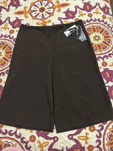 Nuevo con etiquetas Rafaella marrón elástico gaucho talla 12 - Imagen 1 de 9
