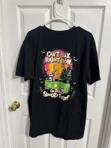 Buc-ee’s Glow In The Dark Halloween Black T Shirt Size XL Doing Spooky Stuff - Picture 1 of 3