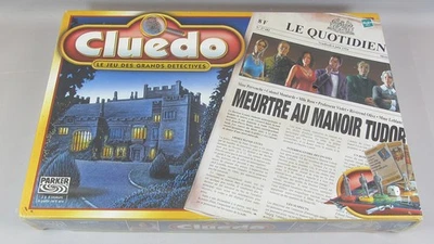 Cluedo Murder Mystery *FRENCH Version* Family Game Le Jeu Des Grands Detectives - Image 1 of 4