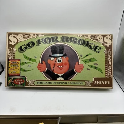 Juego de mesa Go For Broke de Selchow & Righter completo en buen estado 1965 Foto 1 de 4