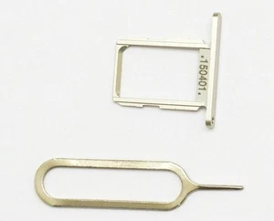 Vassoio scheda SIM PRODUTTORE DI APPARECCHIATURE ORIGINALI + pin per Samsung Galaxy S6 G920 ORO - tutti i vettori~venditore statunitense!! - Foto 1 di 3