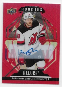 22/23 UPPER DECK ALLURE RED RAINBOW AUTOGRAPH PARALLEL Reilly Walsh #146 GROUP D - Picture 1 of 1