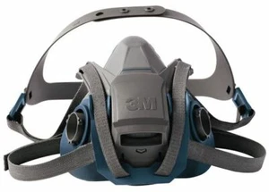 3M 6501QL Rugged Quick Latch Reusable HALF FACE RESPIRATOR Facepiece Mask SMALL - Picture 1 of 2